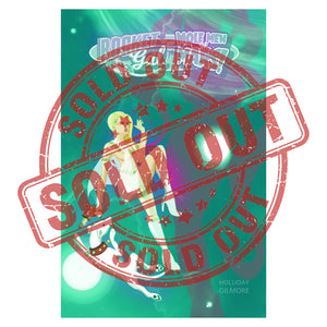 Rocket Gal and the Mole Men of Mars #1B