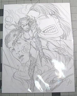 Gemshock Original Artwork Trading Card #8 by Mike Wilson