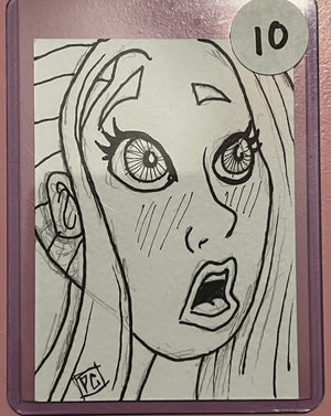 Sketch Card - Rocket Gal