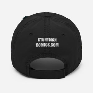 Stuntman Comics Distressed Baseball Cap