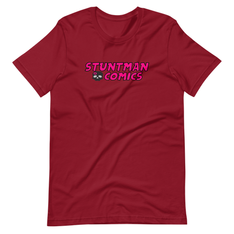 Image of Stuntman Comics Logo Men's T-Shirt