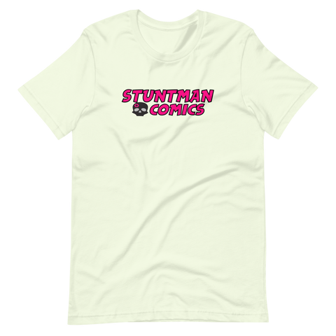 Image of Stuntman Comics Logo Men's T-Shirt