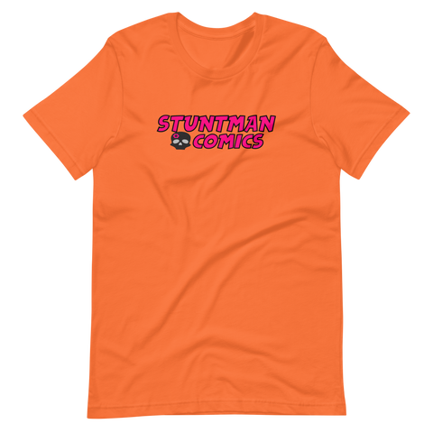Image of Stuntman Comics Logo Men's T-Shirt