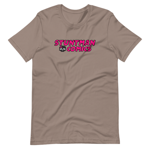 Image of Stuntman Comics Logo Men's T-Shirt