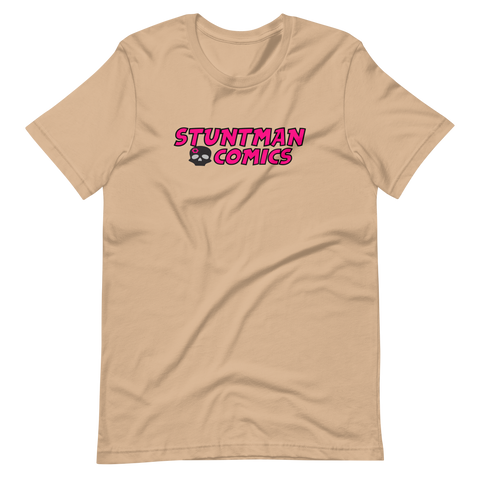 Image of Stuntman Comics Logo Men's T-Shirt