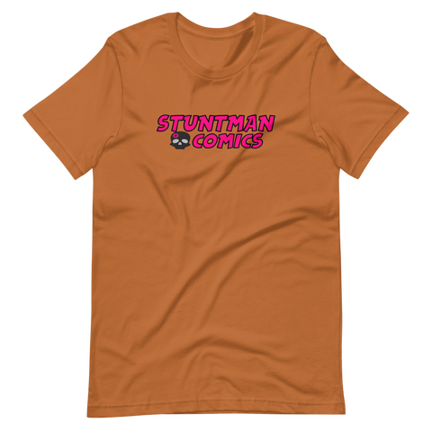 Image of Stuntman Comics Logo Men's T-Shirt