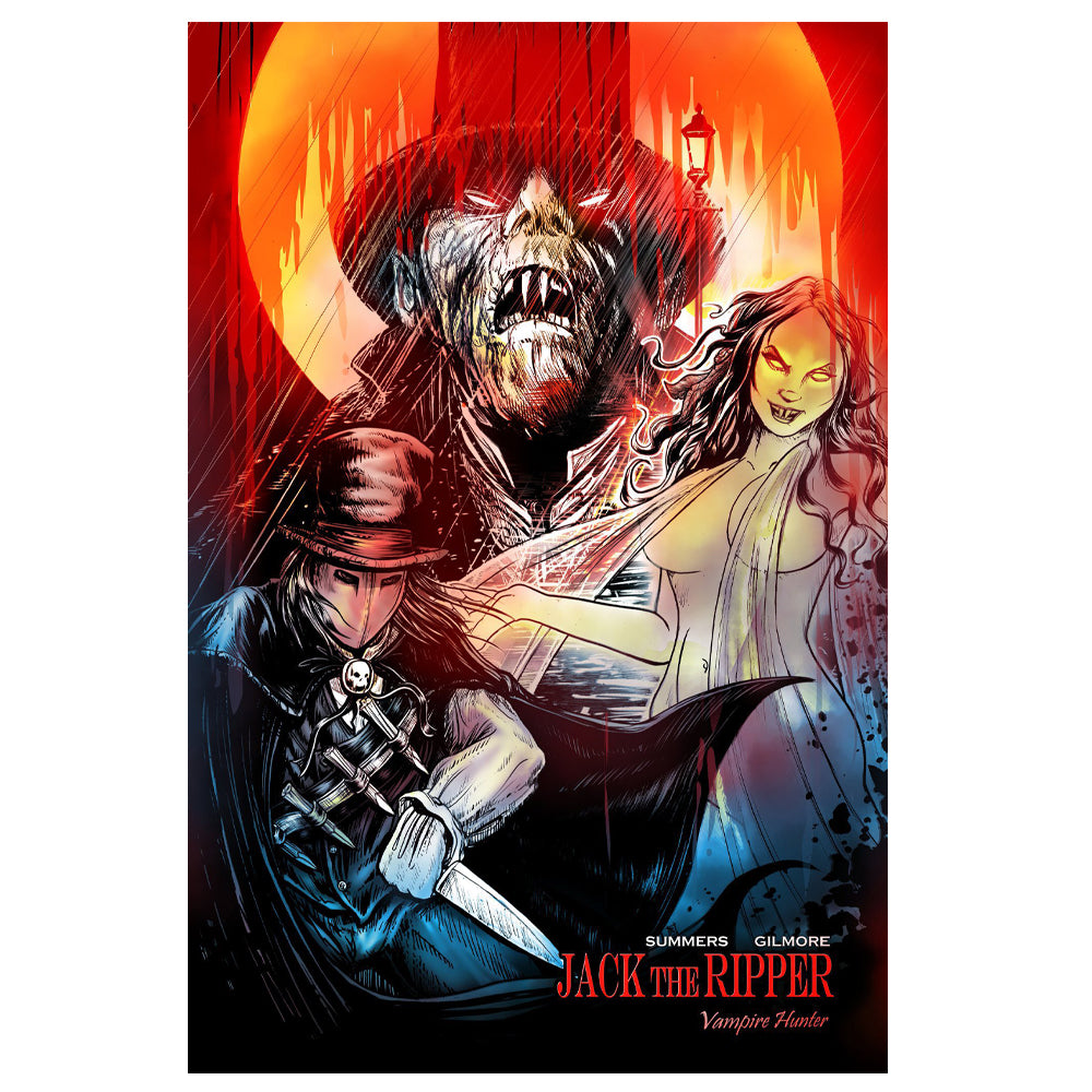 Jack the Ripper: Vampire Hunter #1B – Stuntman Comics / Avalon