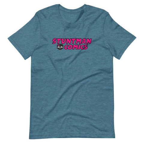 Image of Stuntman Comics Logo Men's T-Shirt
