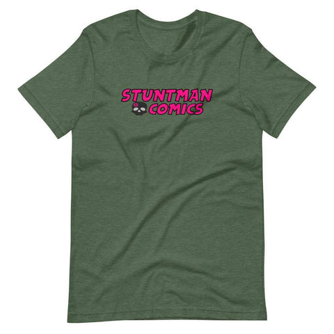 Image of Stuntman Comics Logo Men's T-Shirt