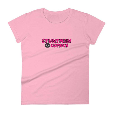 Image of Stuntman Comics Logo Women's T-Shirt