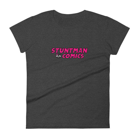 Image of Stuntman Comics Logo Women's T-Shirt