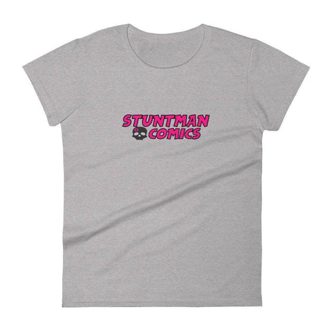 Image of Stuntman Comics Logo Women's T-Shirt